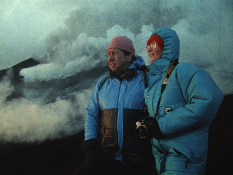 Maurice and Katia Krafft in 'Fire of Love.' Photo courtesy of Sundance