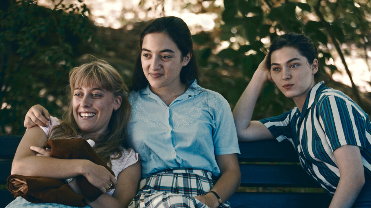Anamaria Vartolomei, Louise Orry and Luàna Bajrami appear in <i>Happening</i> by Audrey Diwan, an official selection of the Spotlight section at the 2022 Sundance Film Festival. Courtesy of Sundance Institute | photo by IFC Films.