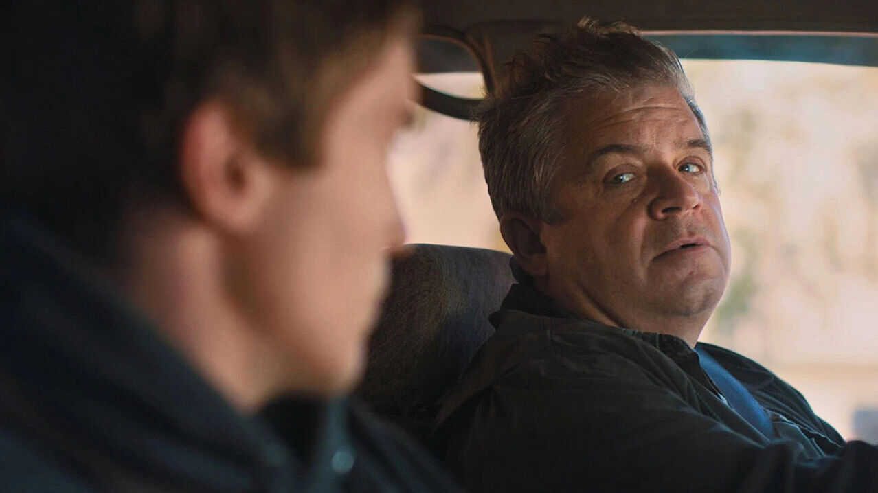 Patton Oswalt (right) and writer-director James Morosini in 'I Love My Dad.' COURTESY OF I LOVE MY DAD LLC/HANTZ MOTION PICTURES