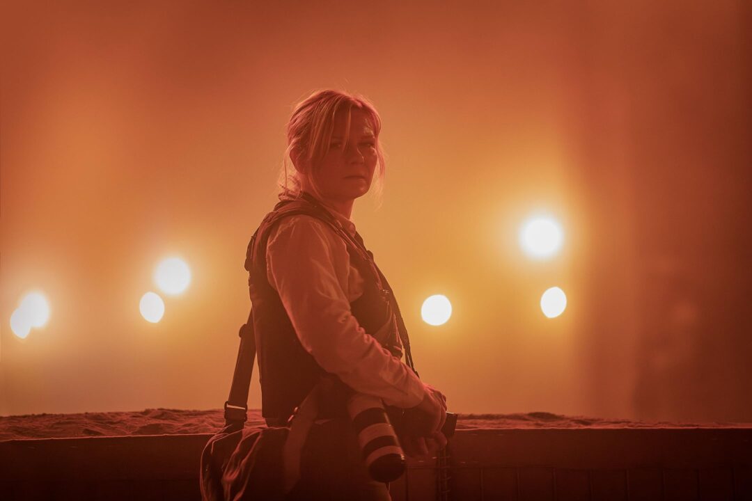Kirsten Dunst in 'Civil War,' a film by Alex Garland. Photo courtesy of A24