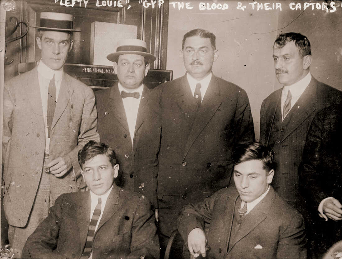 "Most know the story of the Italian Mob, but others do not know the story of the Jewish Mob and the tight allegiance between these two underground parties." Pictured: Archival footage of the Jewish mob in a still from 'LAST MAN STANDING: The Chronicles of Myron Sugerman,' a film by Jonny Caplan