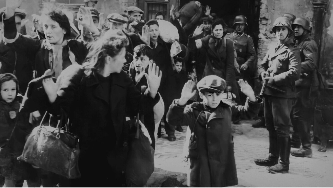 "Remember, many of the Jewish mobs had become outlaws because they were banned due to their race from having other professions at the time." Pictured: Archival footage from 'LAST MAN STANDING: The Chronicles of Myron Sugerman,' a film by Jonny Caplan