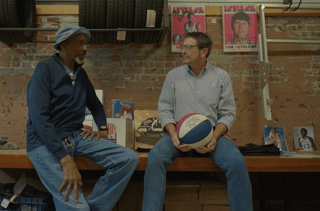 "Black cultural influences in the modern NBA are plain to see and celebrated. Much of that came from the ABA, and renowned sports sociologist Dr. Harry Edwards helped me understand it." A still from 'The Waiting Game,' a documentary by Michael Husain.